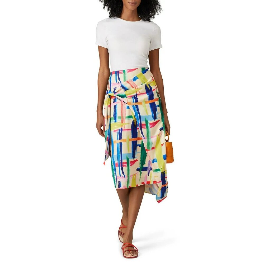 Colorful Essential Antwerp Abstract Women's Skirt